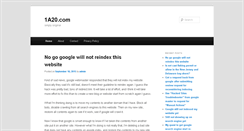 Desktop Screenshot of 1a20.com