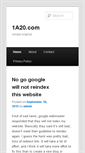 Mobile Screenshot of 1a20.com